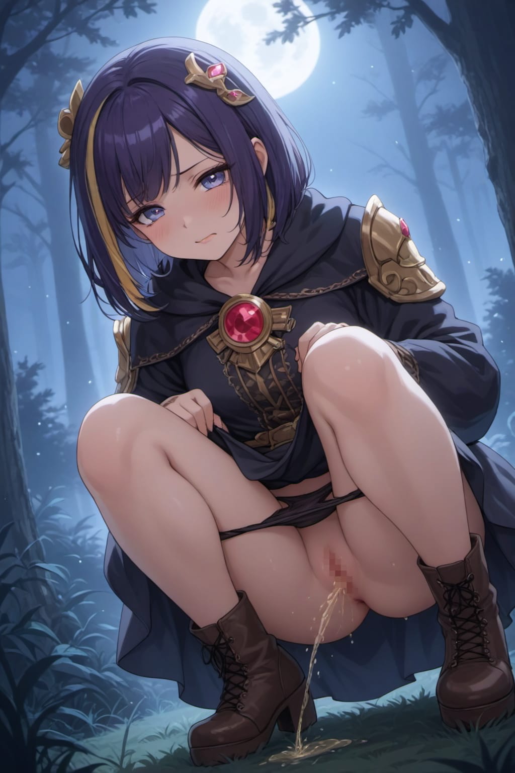 メイジちゃんの野ション