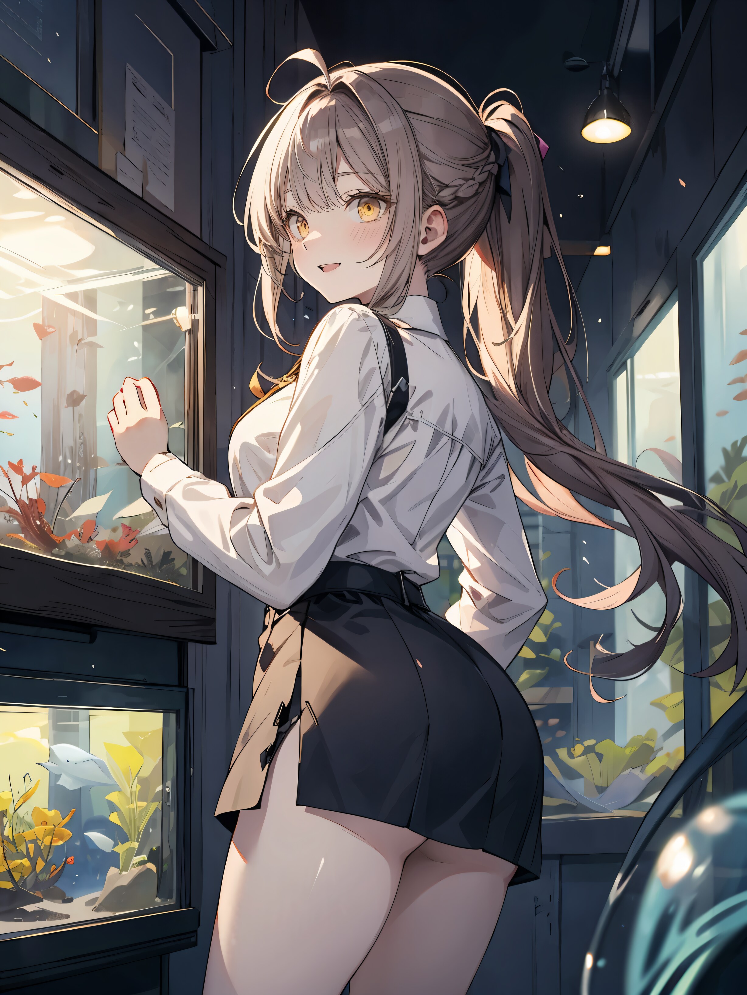 久々の後輩ちゃんと水族館デート（？）