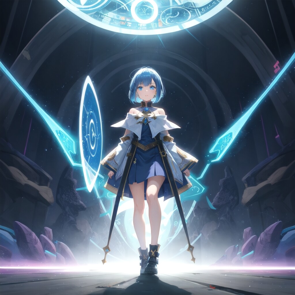 異界の審判者、青き瞳の裁定