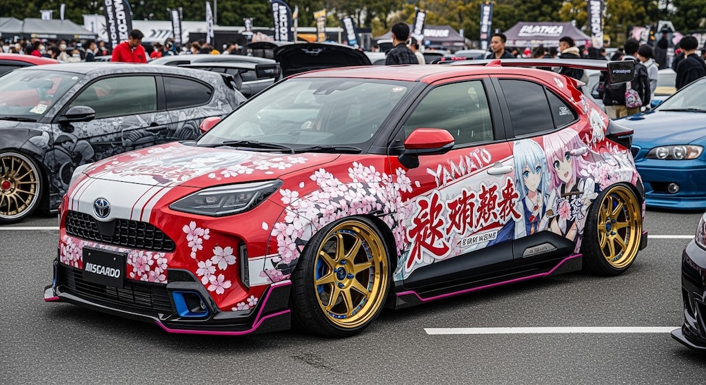 ヤリスクロス艦これ痛車