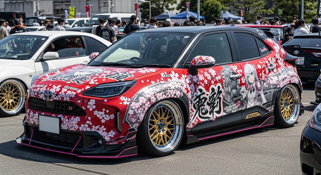 ヤリスクロス艦これ痛車