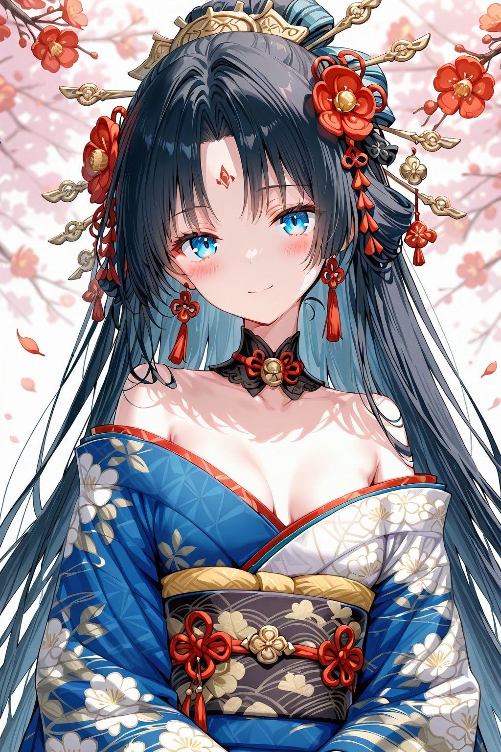 正月の晴れ着生成の失敗作②