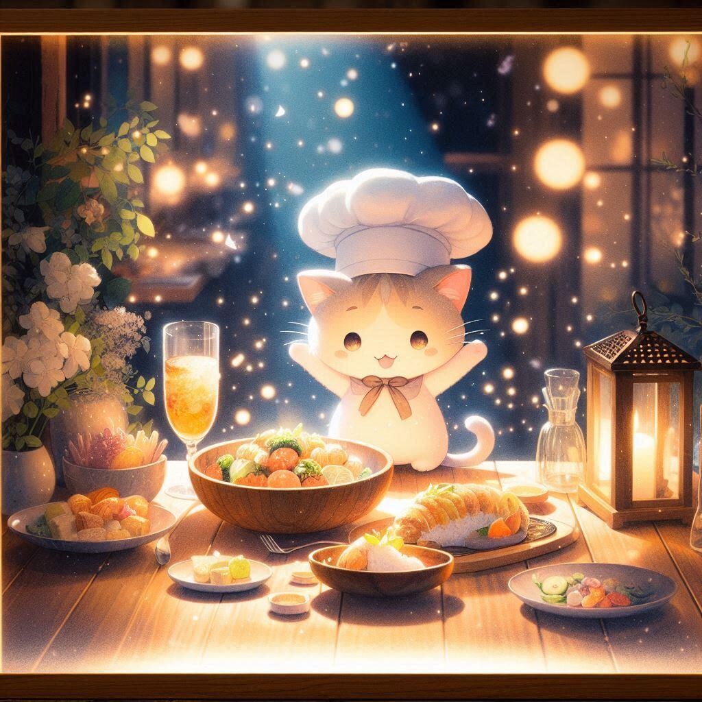 猫シェフ