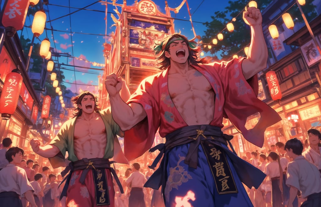 わっしょい！わっしょい！