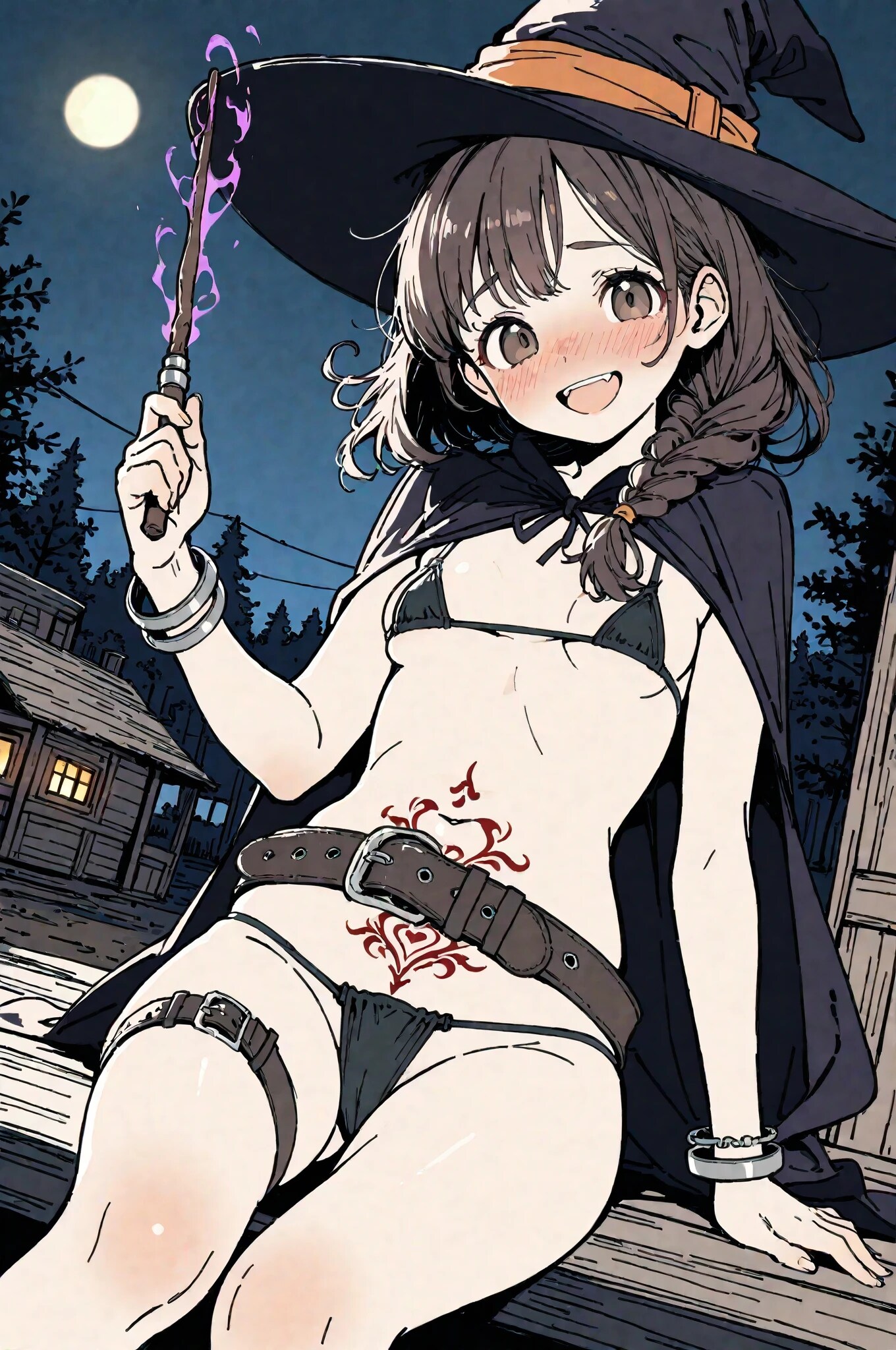 裸族ではないと主張する魔女さん