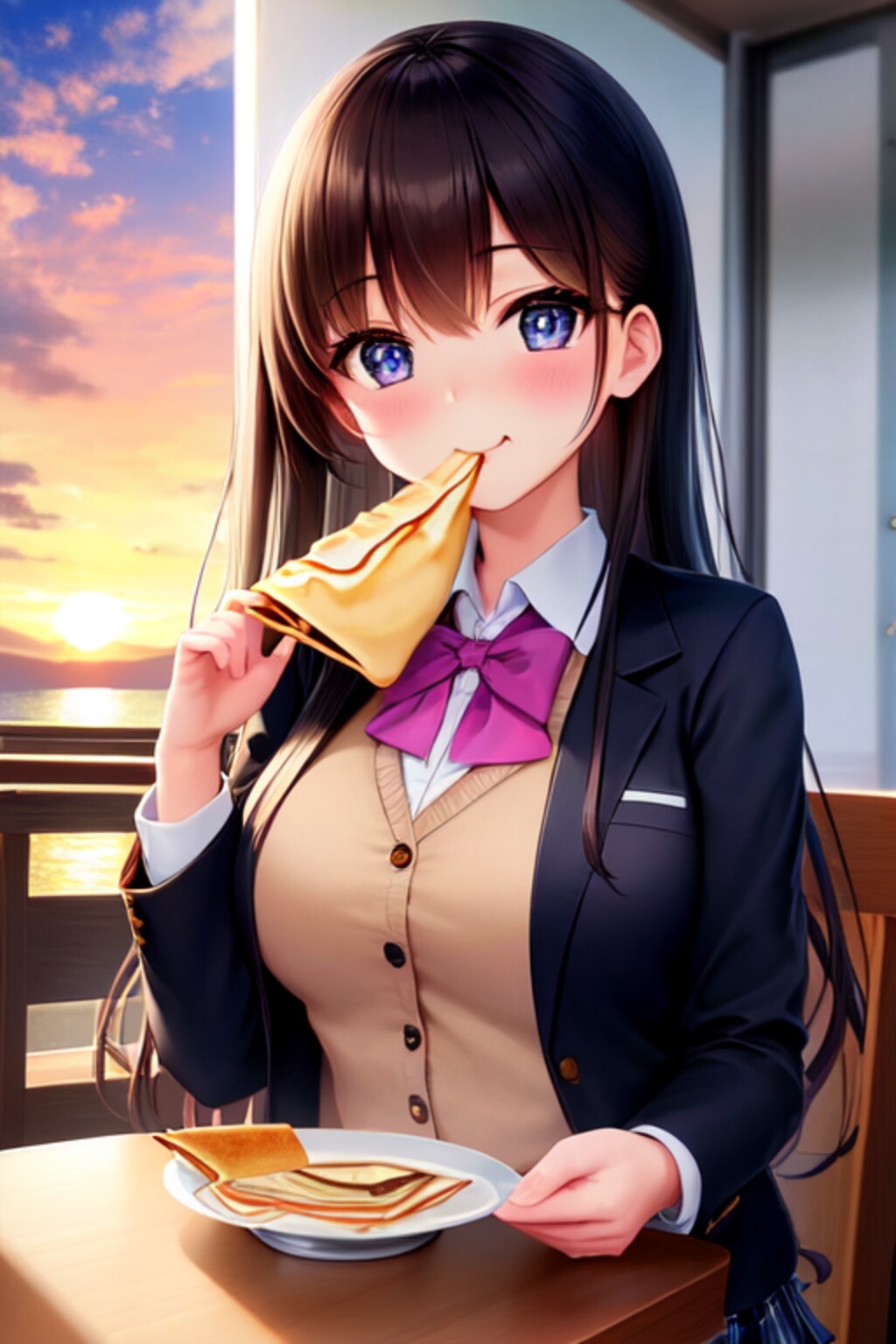放課後のクレープJK
