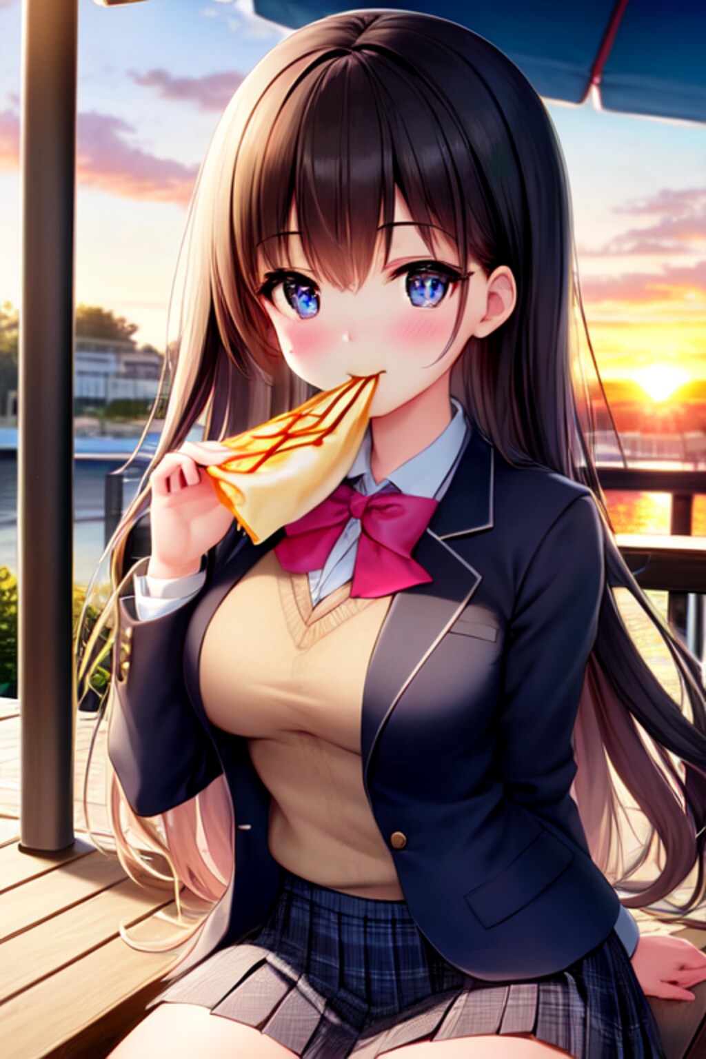 放課後のクレープJK