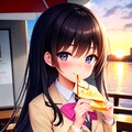 放課後のクレープJK 2枚目