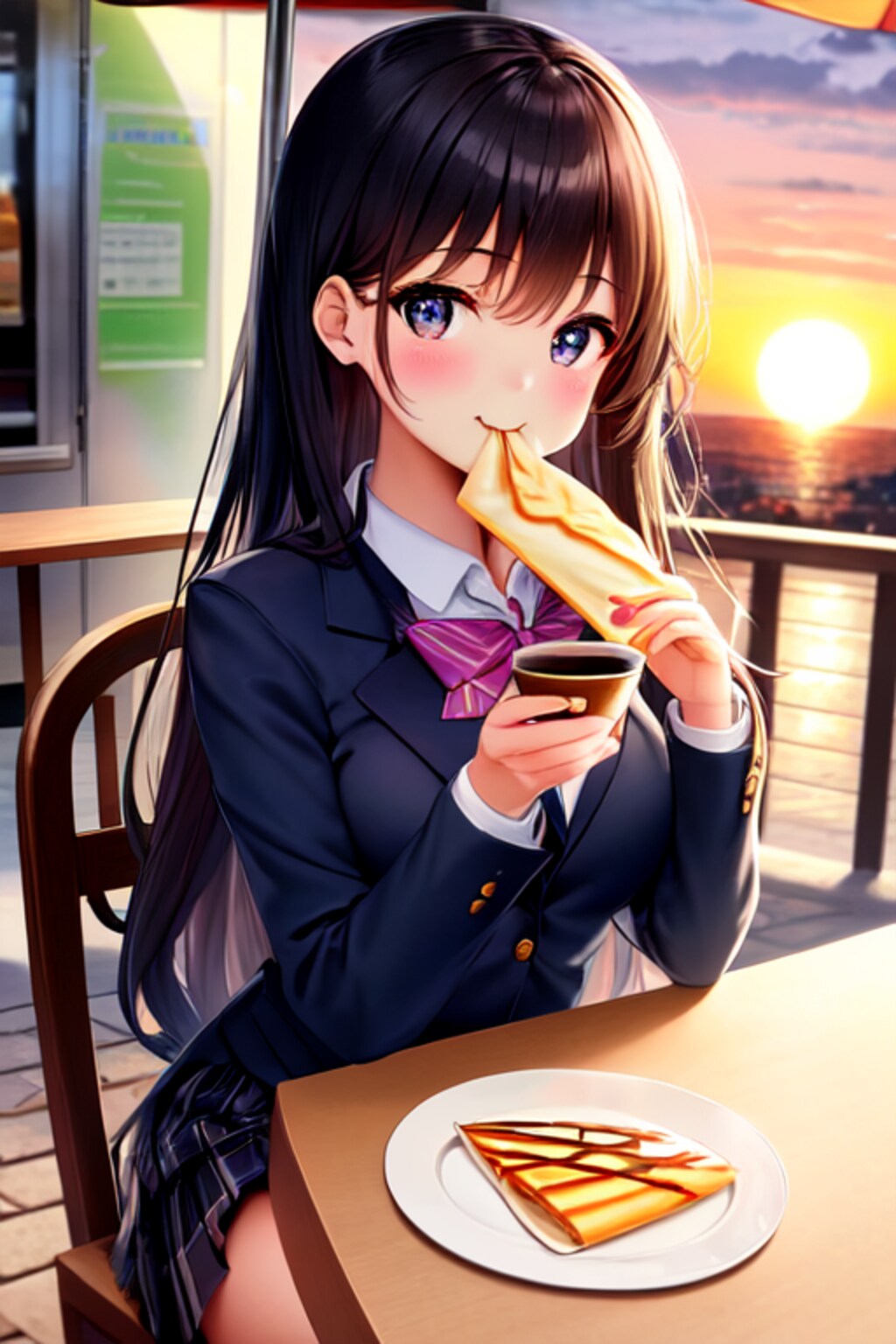 放課後のクレープJK