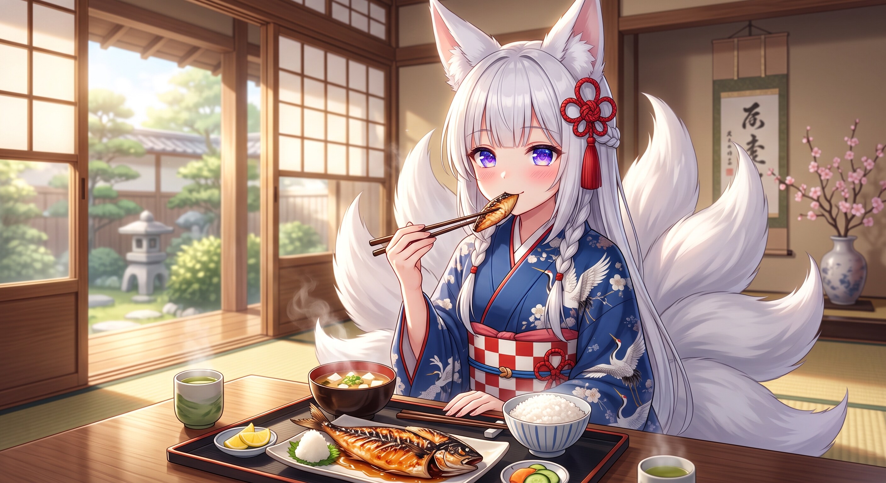 今日のお昼はホッケです | の人気AIイラスト・グラビア