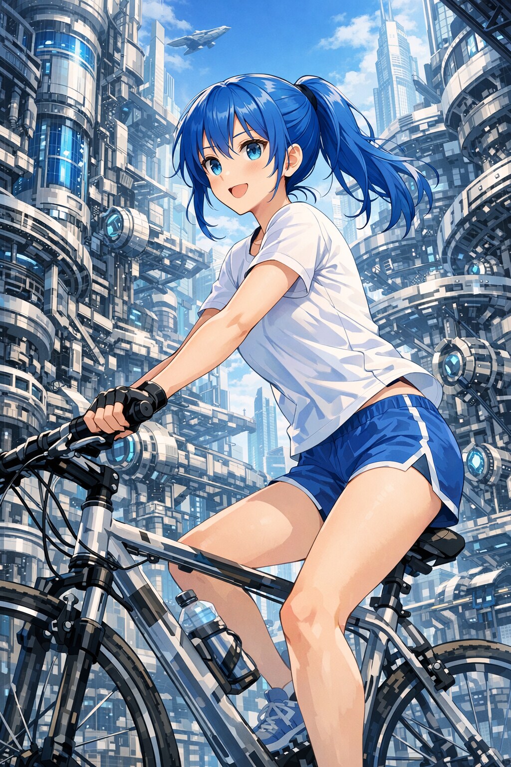 青ぽにちゃんと ニューロブルー_Copilot