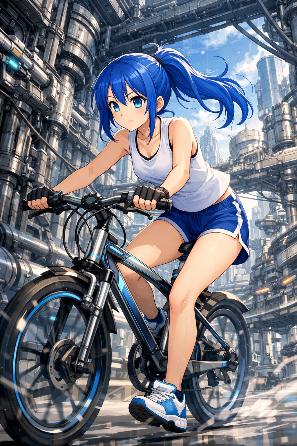 青ぽにちゃんと ニューロブルー_Copilot