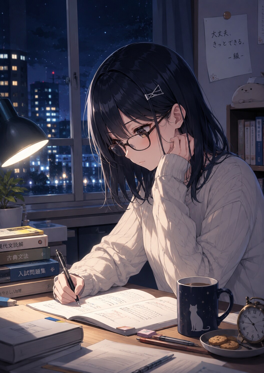 誰も知らない、夜の努力