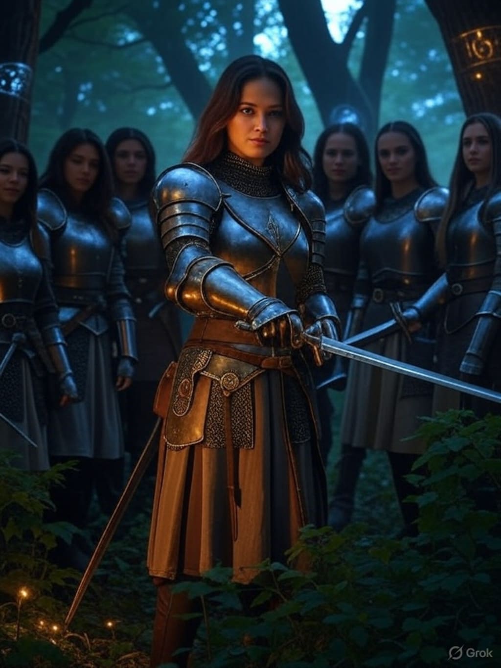 Grokが思い浮かべた『剣と魔法の世界』