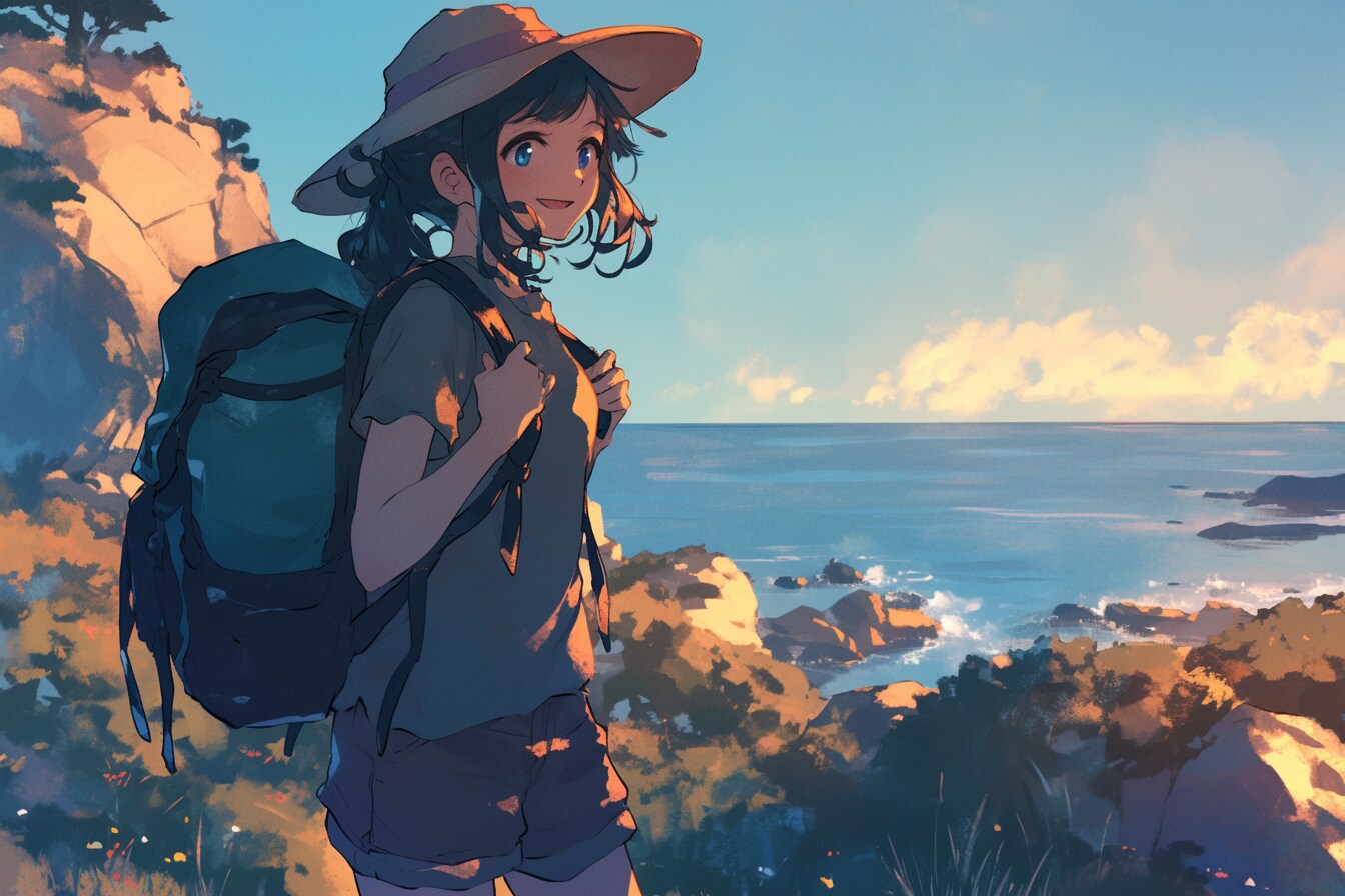 旅する少女250 | の人気AIイラスト・グラビア