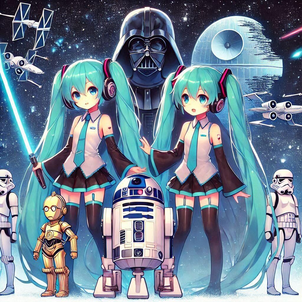 初音ミクとスターウォーズ
