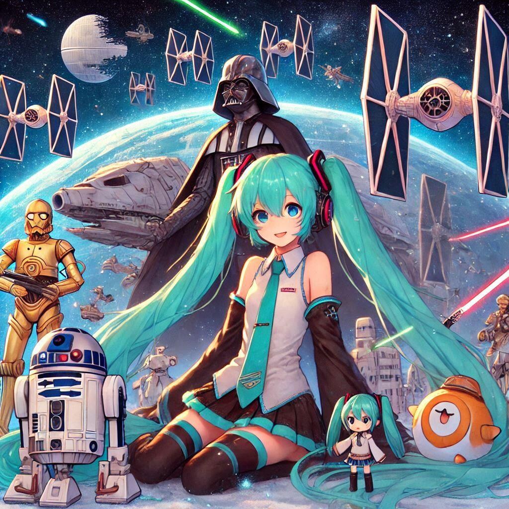 初音ミクとスターウォーズ