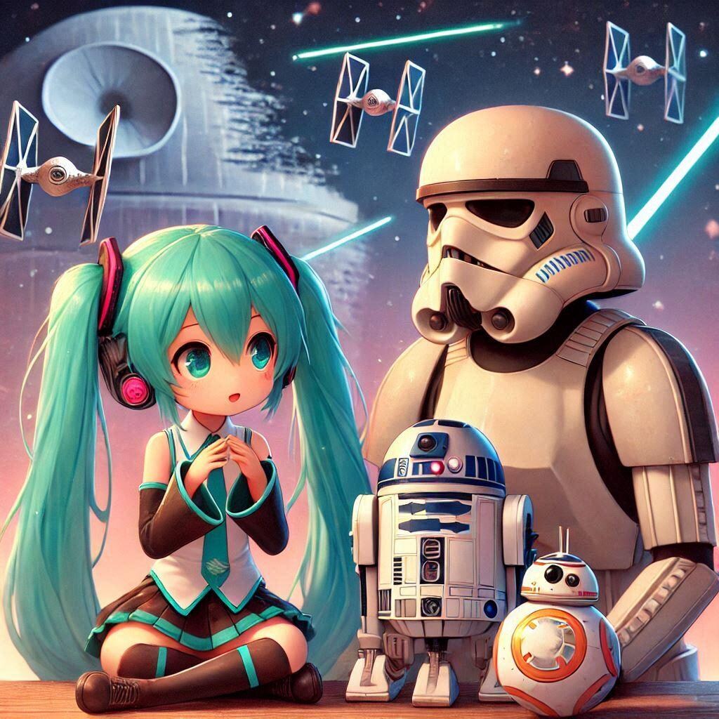 初音ミクとスターウォーズ