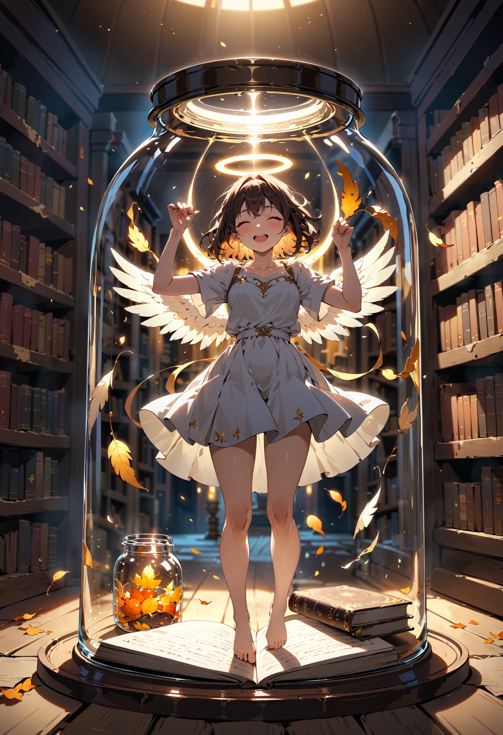 今日は何の日？　天使の日。古書の日 | の人気AIイラスト・グラビア