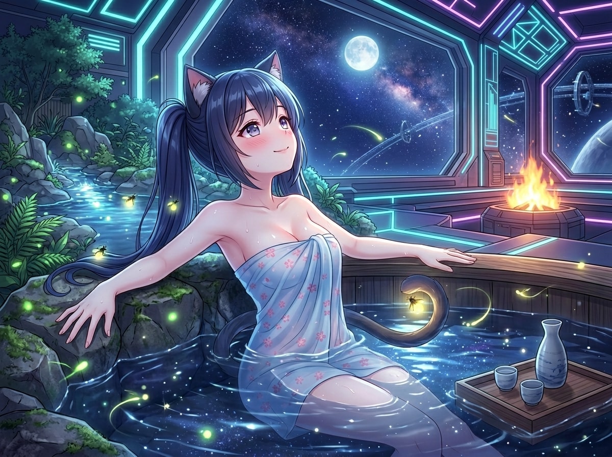 青ツイにゃん