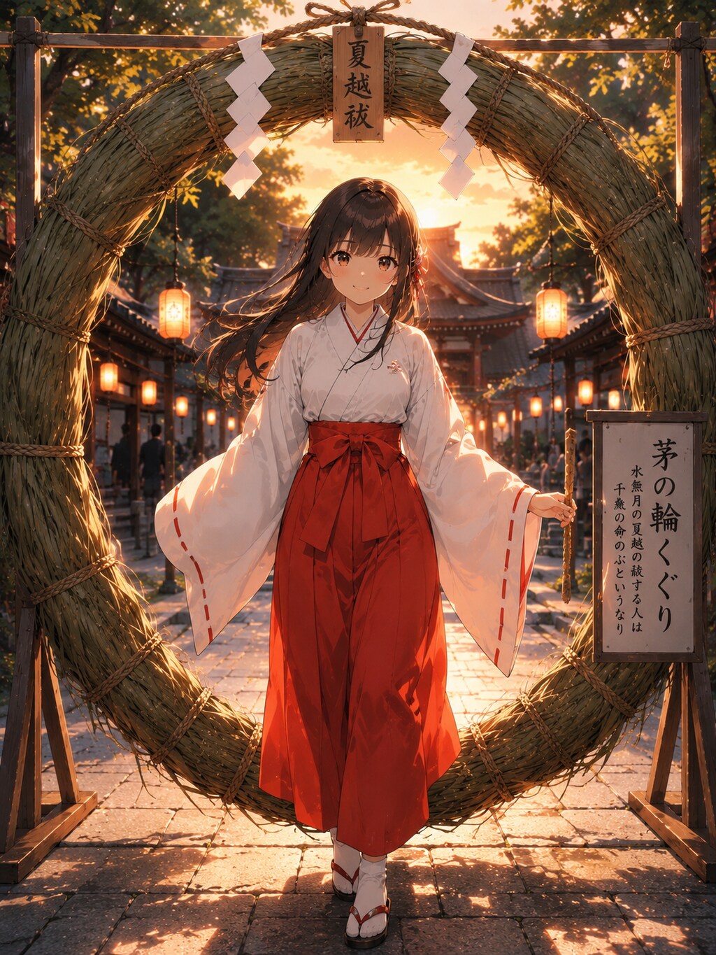6月30日は夏越の大祓ですよ