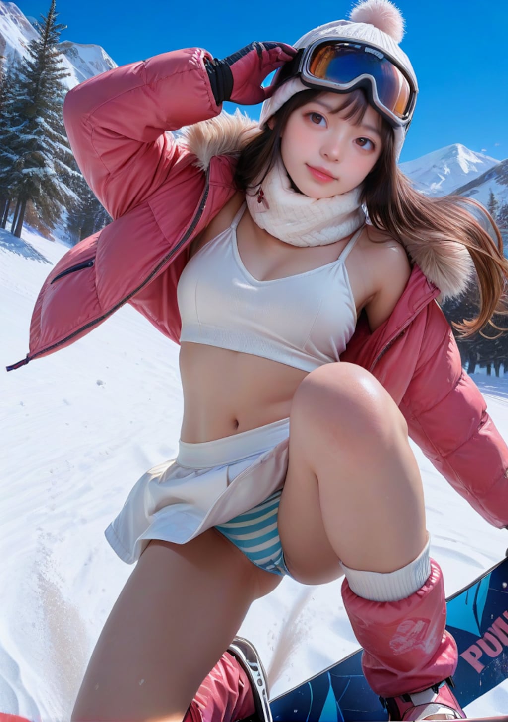 スノーボーダー女子