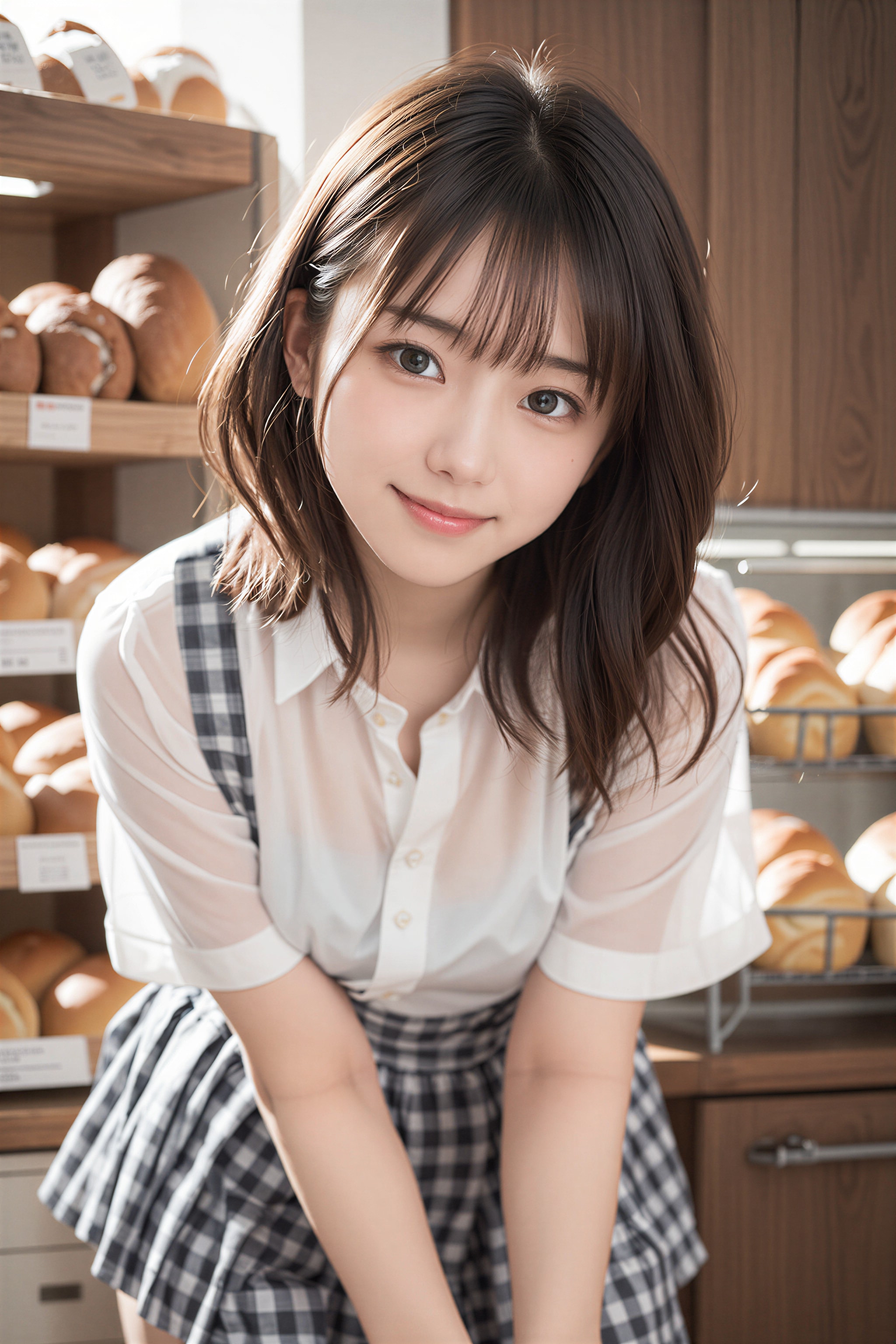 パン屋さんの店員 4