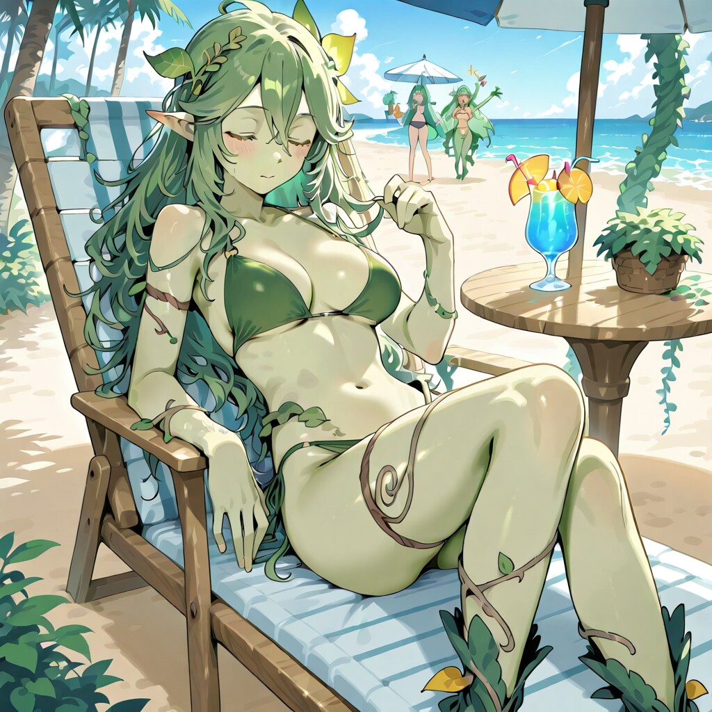 南国水着ドライアドちゃん260323