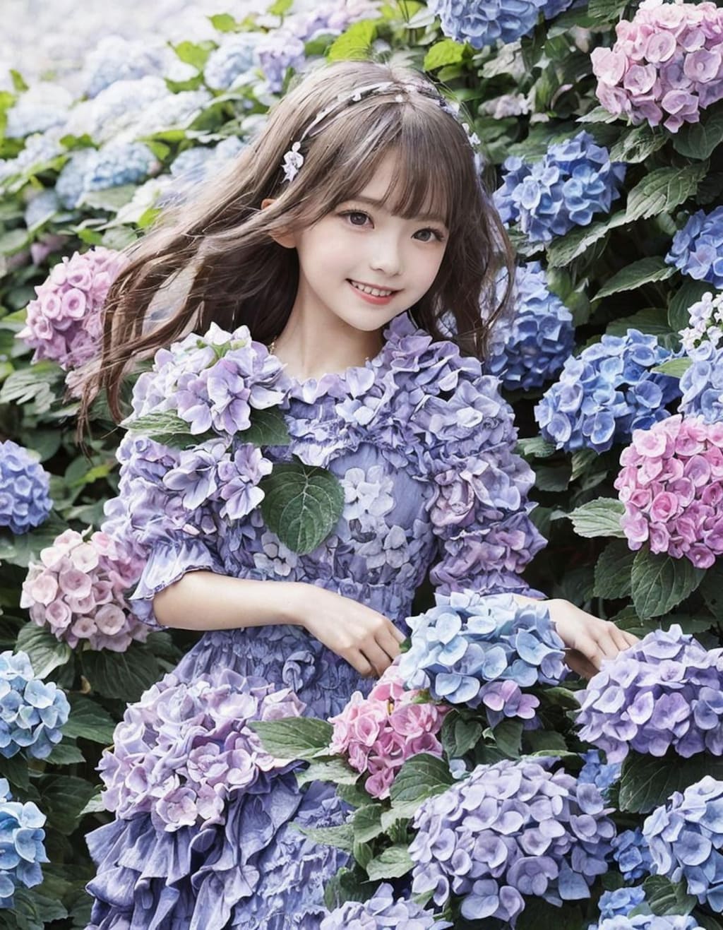 アジサイフリフリちゃん (real)