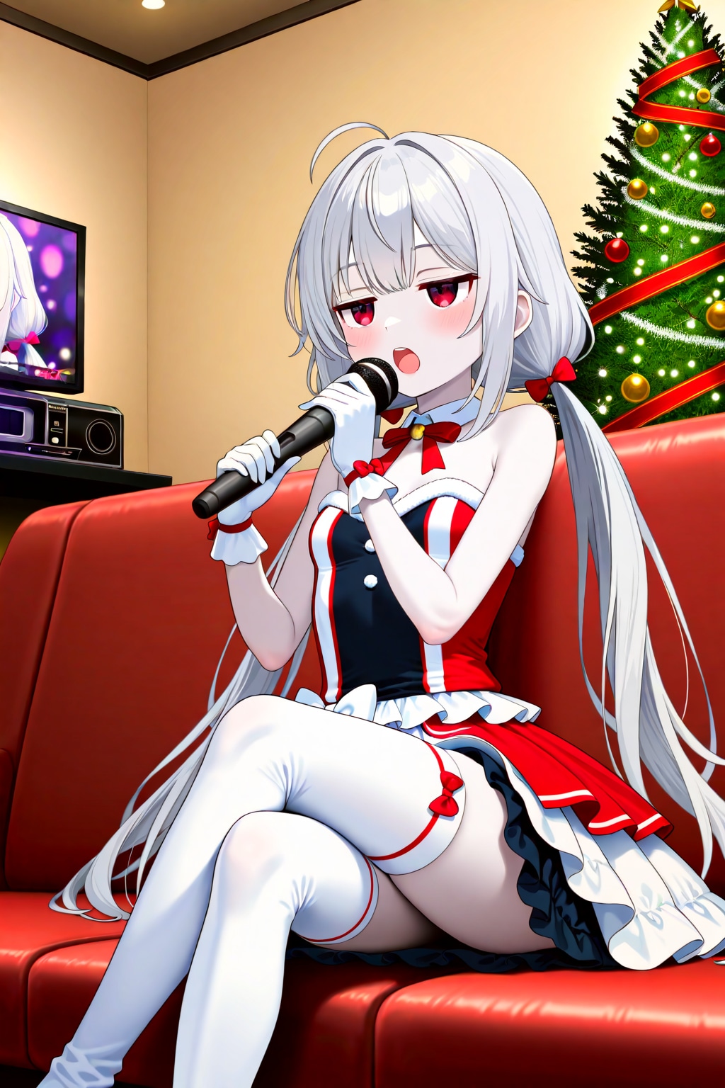 ちちフレ忘年会　カラオケ編