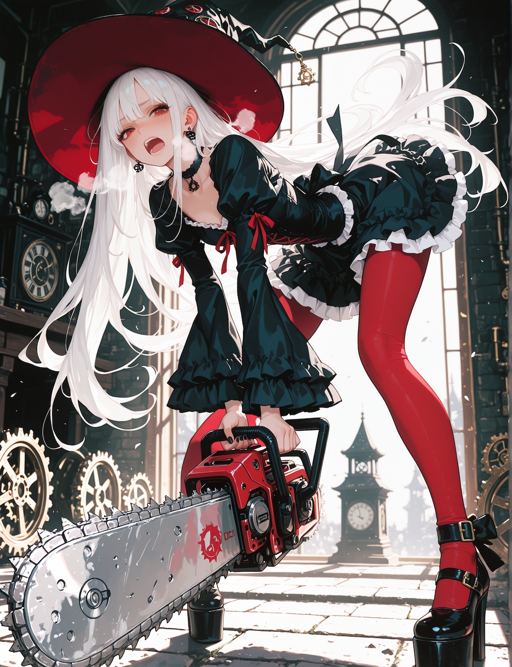 チェーンソー魔女さん