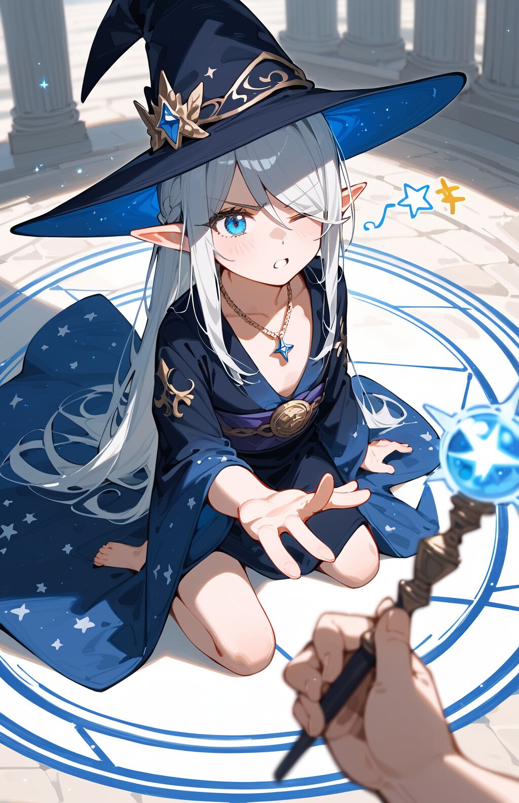 召喚された魔女 | の人気AIイラスト・グラビア