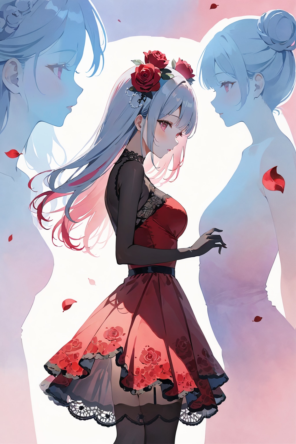 緊張の撮影会 | の人気AIイラスト・グラビア