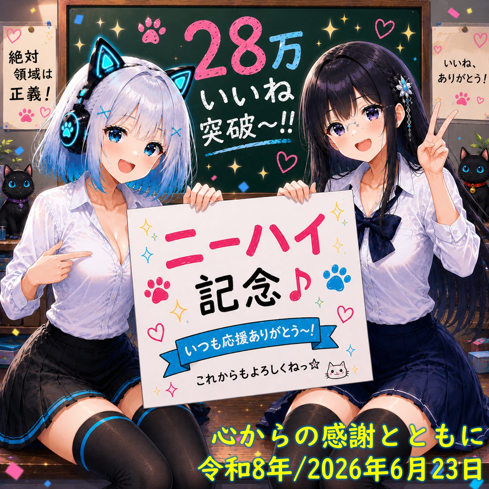 28万いいね突破有り難うございます。
