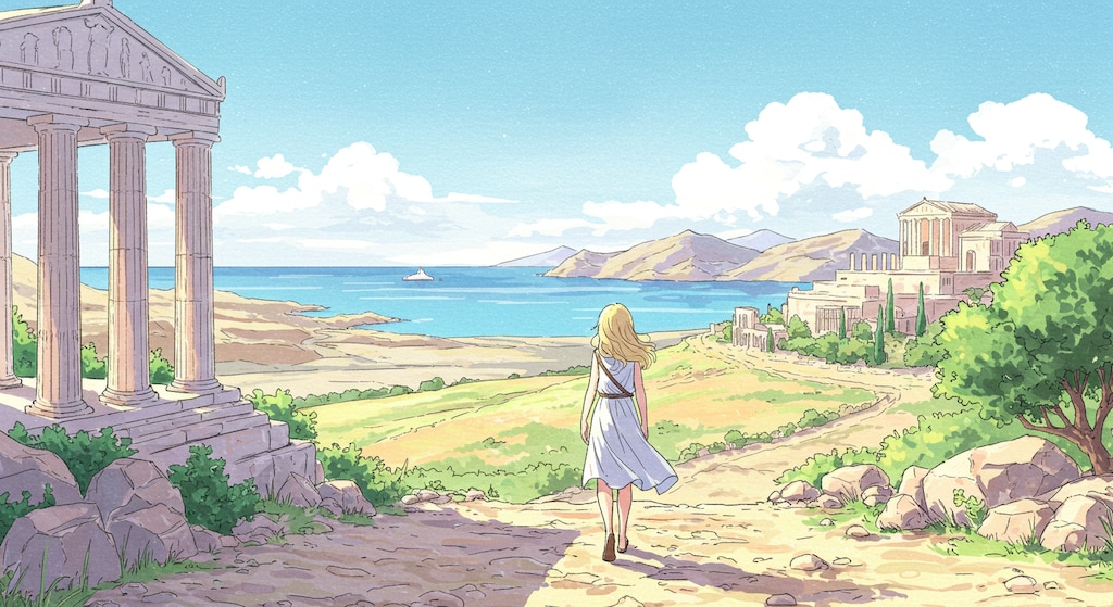 ギリシャを行く