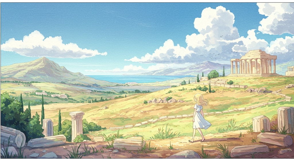 ギリシャを行く