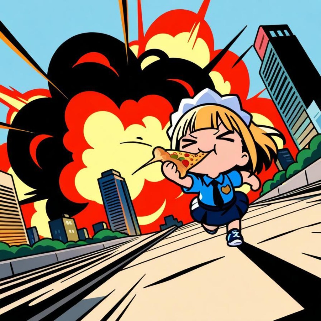 おピッツァポリス in 闇おピッツァシティ 🍕👮‍♀️