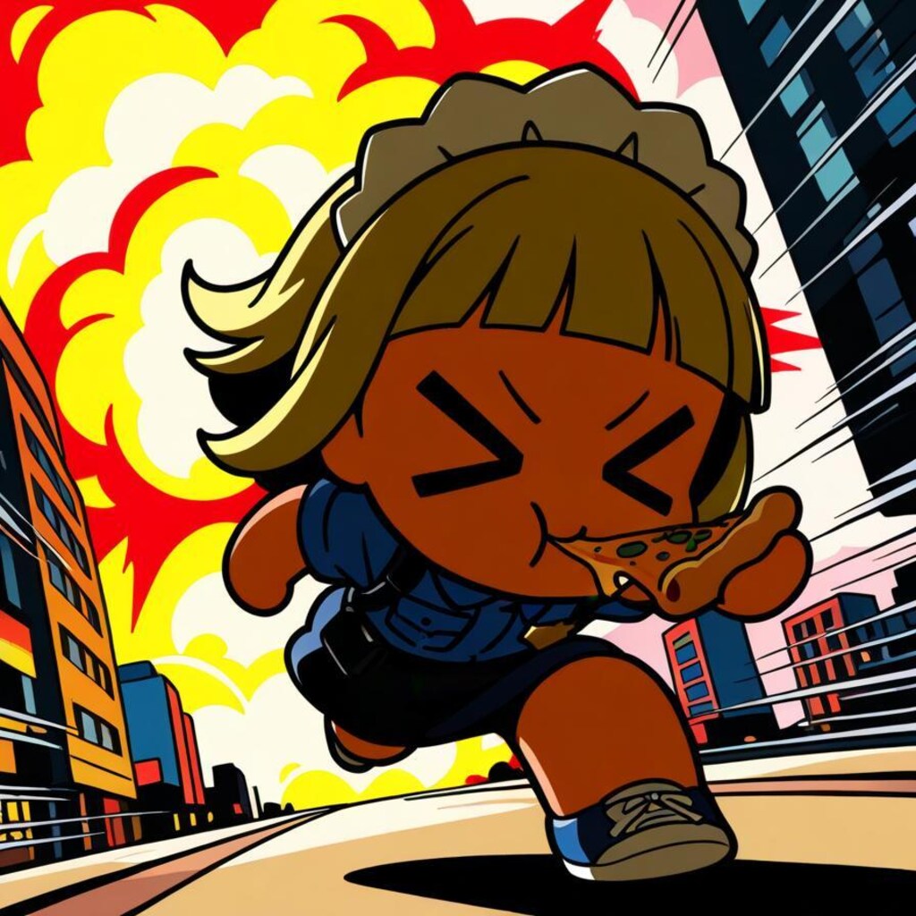 おピッツァポリス in 闇おピッツァシティ 🍕👮‍♀️