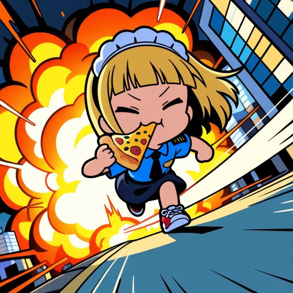 おピッツァポリス in 闇おピッツァシティ 🍕👮‍♀️