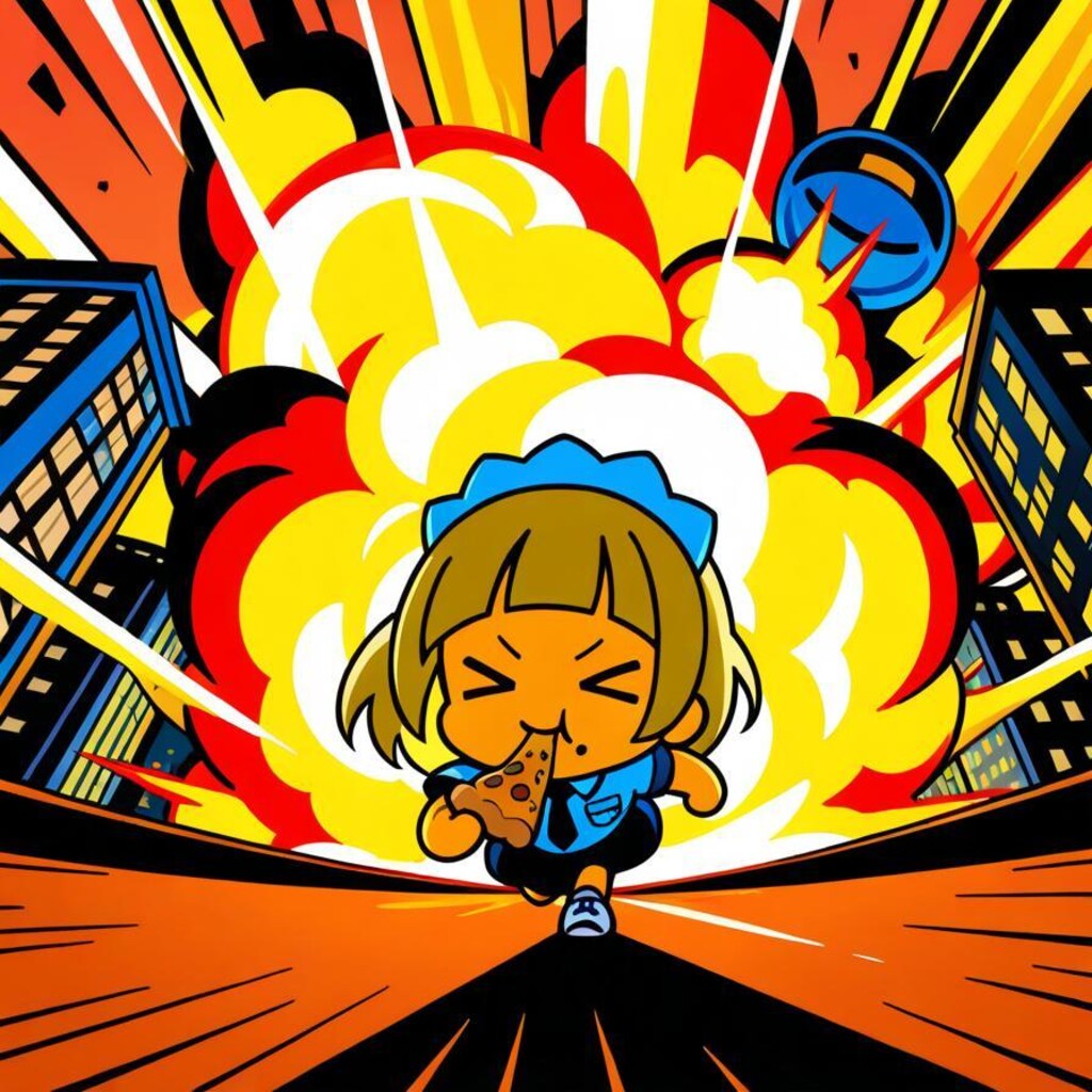 おピッツァポリス in 闇おピッツァシティ 🍕👮‍♀️