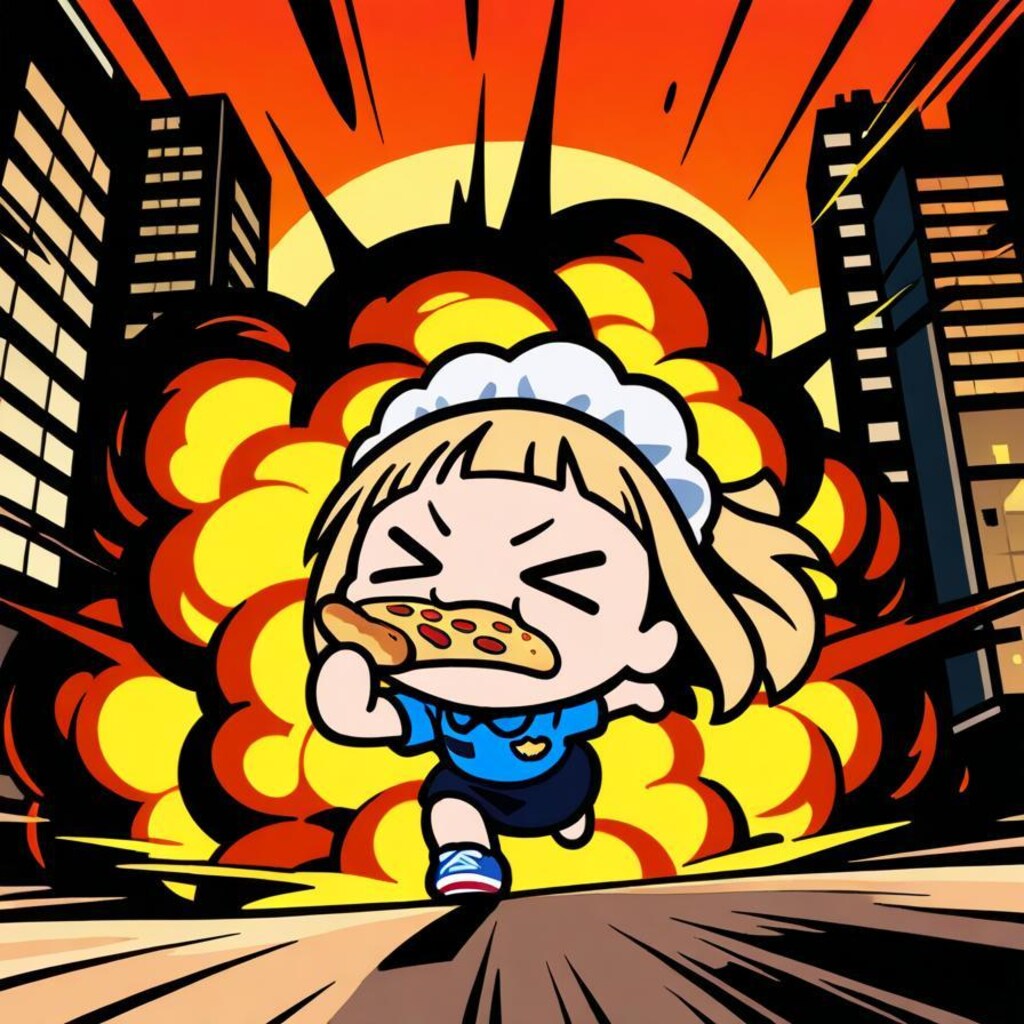 おピッツァポリス in 闇おピッツァシティ 🍕👮‍♀️