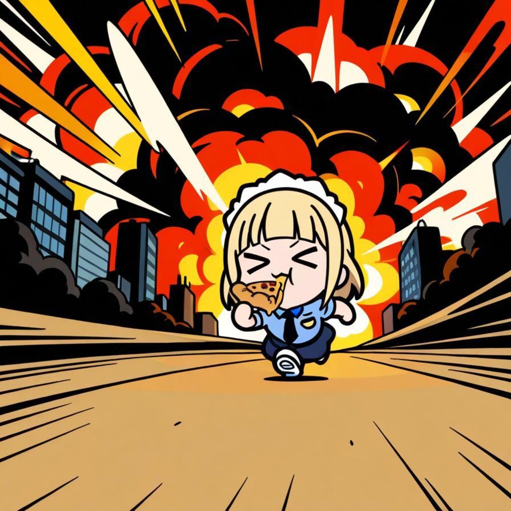 おピッツァポリス in 闇おピッツァシティ 🍕👮‍♀️