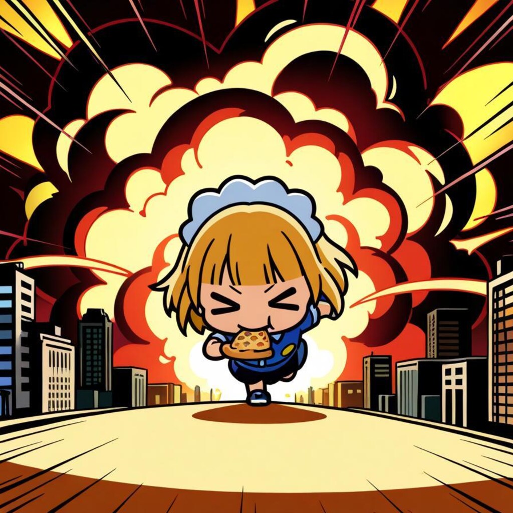 おピッツァポリス in 闇おピッツァシティ 🍕👮‍♀️