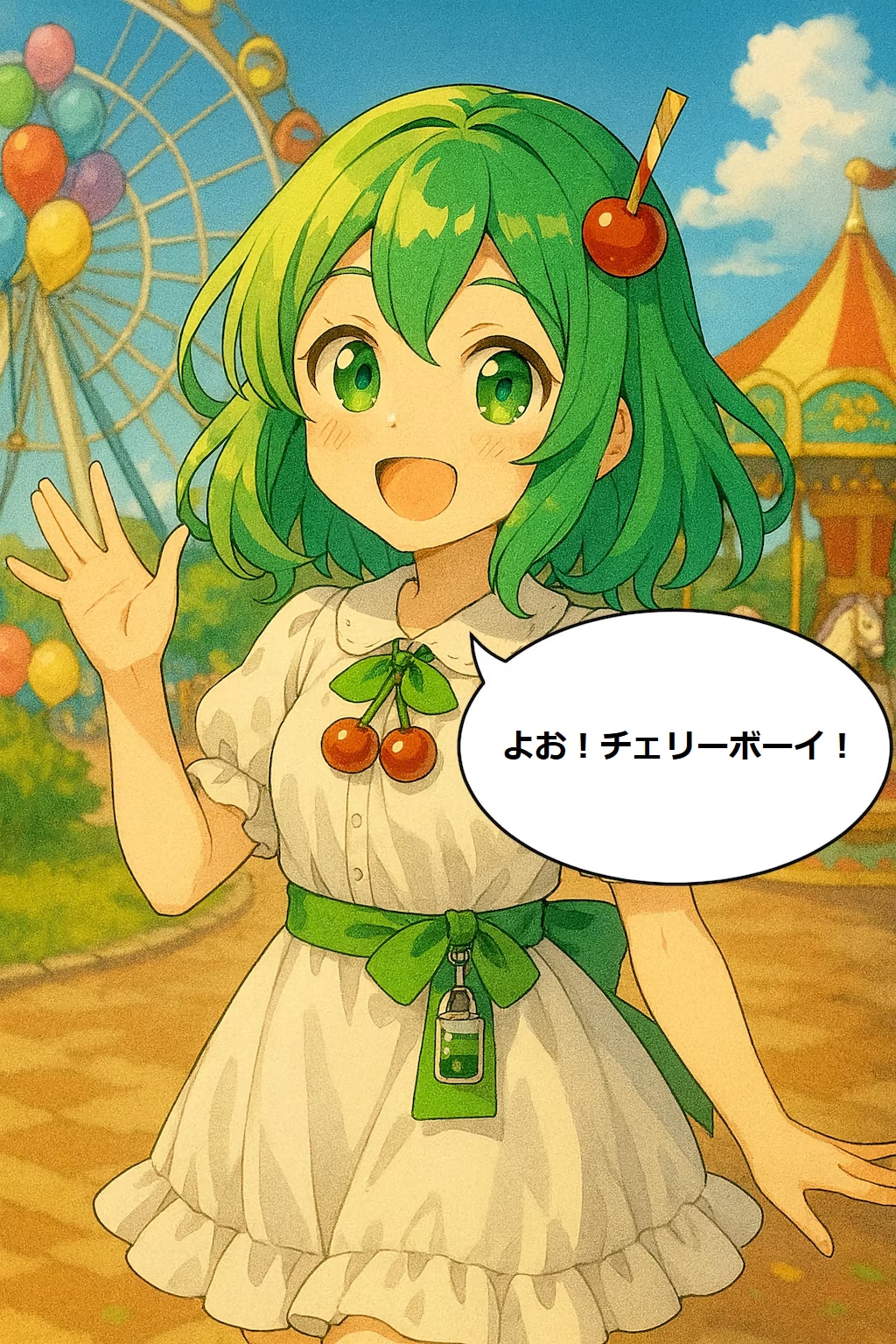 おっす、チェリーガール