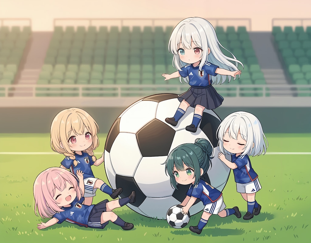 明日はサッカーです