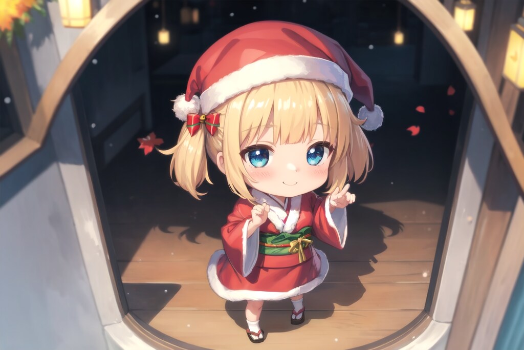 『V4B』_サンタちびちゃんは-見た！。