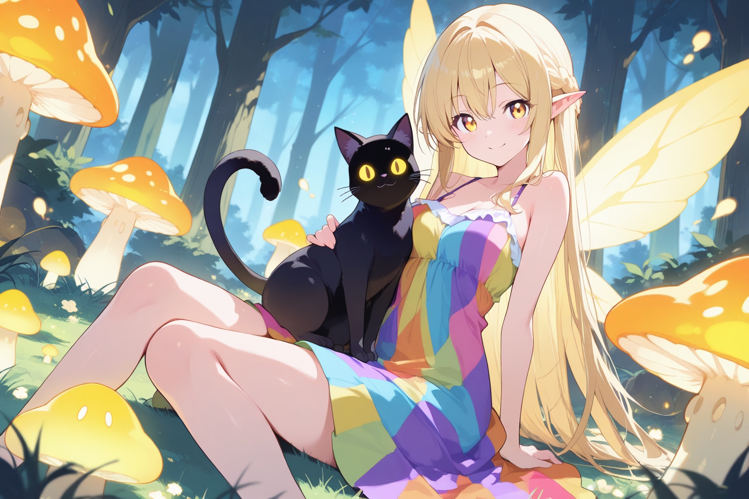 黒猫と妖精