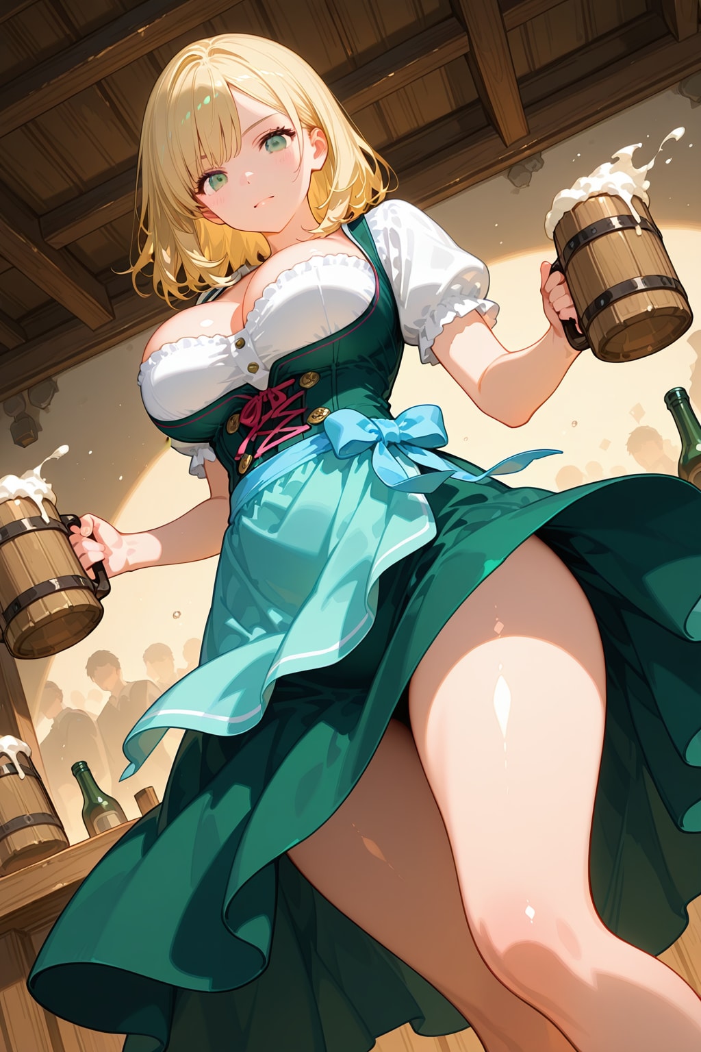 ディアンドルな沙也ちゃん | の人気AIイラスト・グラビア