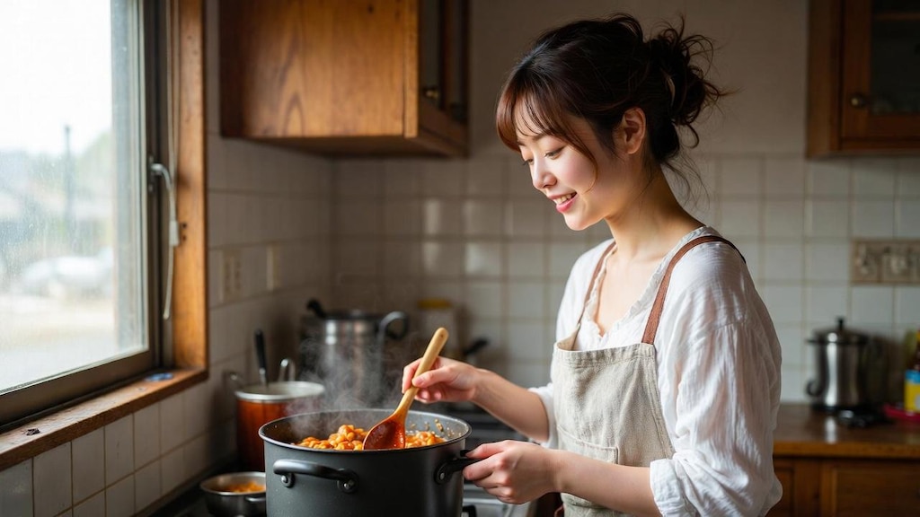 コトコト煮込むよ