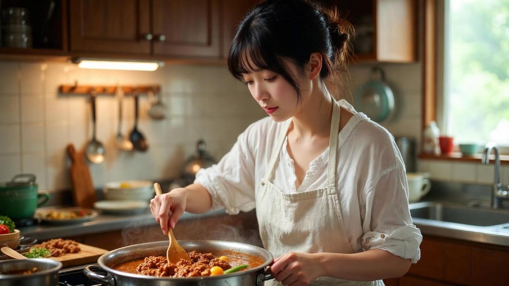 コトコト煮込むよ